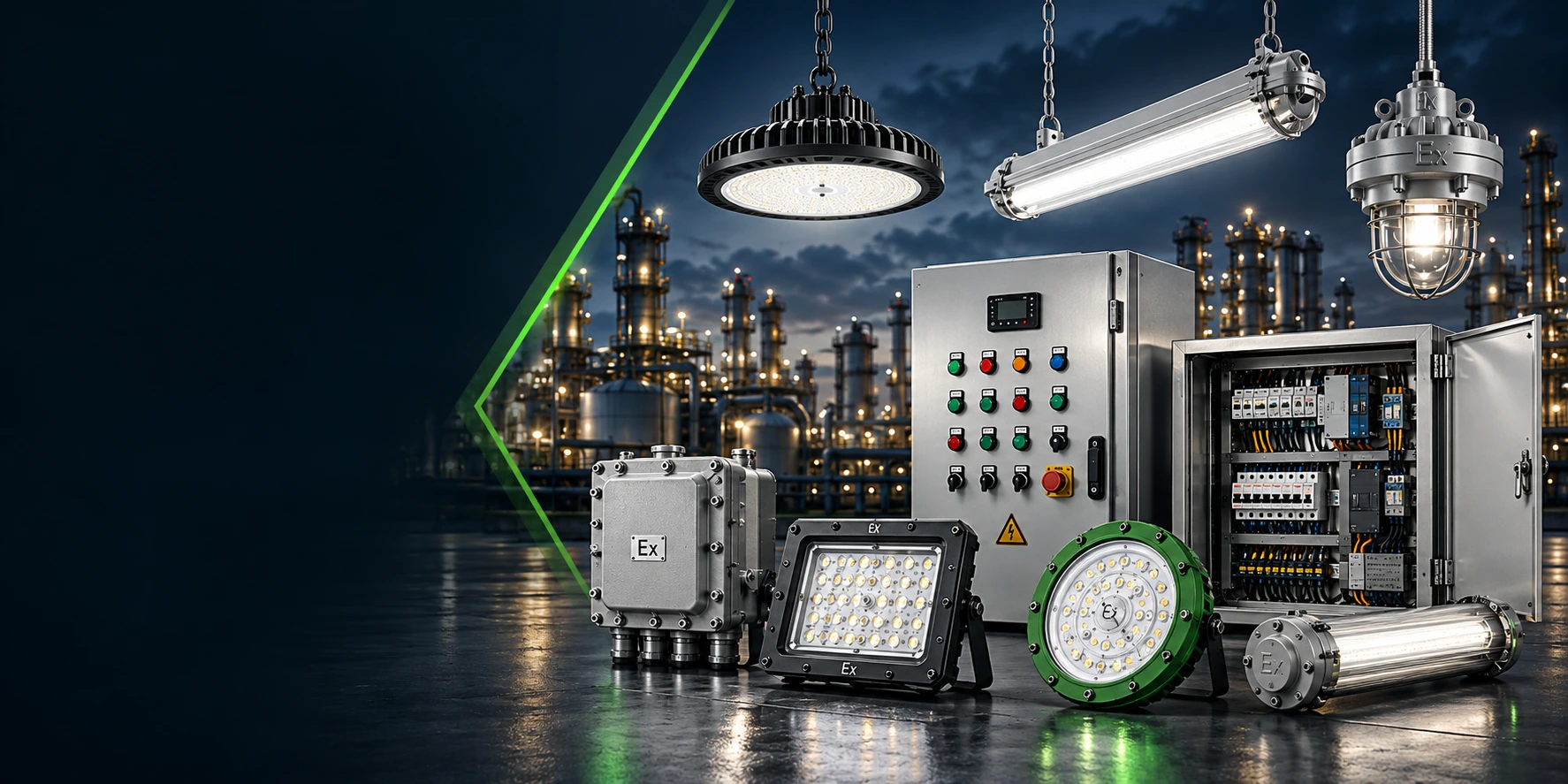 Industrial field solution for ATEX-compliant explosion-proof electrical equipment